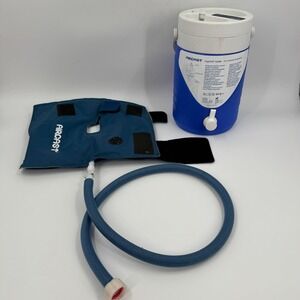 Aircast Cryo/Cuff Cold Therapy Cooler System with Large Knee Cuff 2125 Blue
